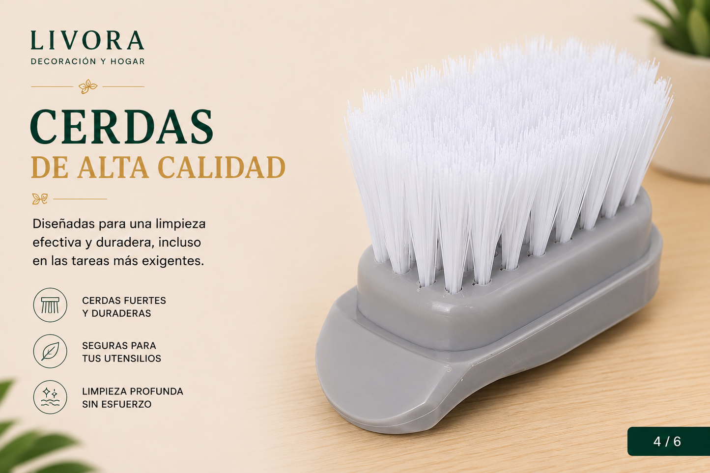 Soap Dispenser 2 Brush Set