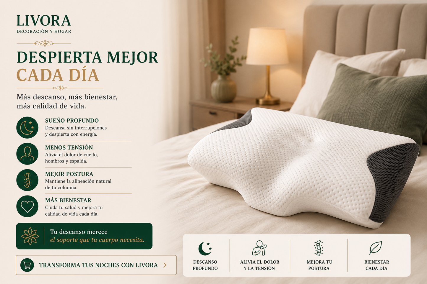 Memory Cotton Pillow