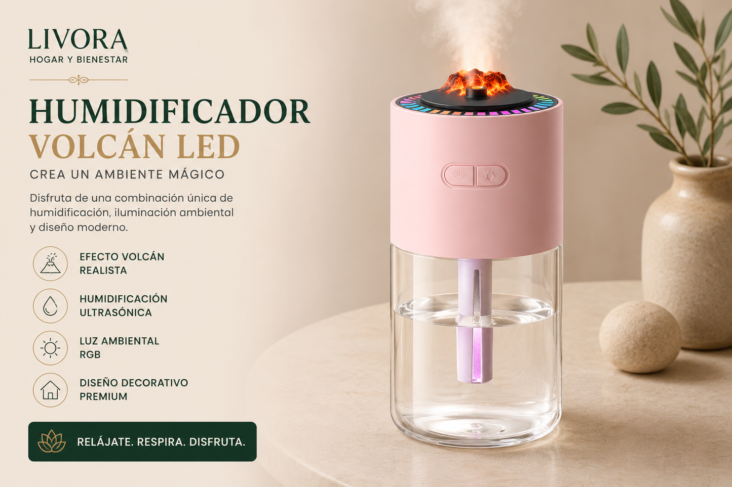 Starry Sky Ambient Light Humidifier
