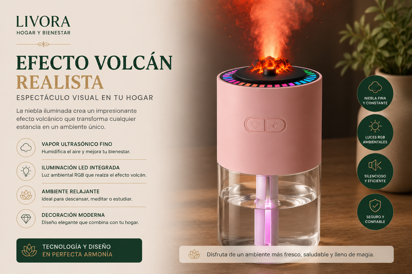 Starry Sky Ambient Light Humidifier