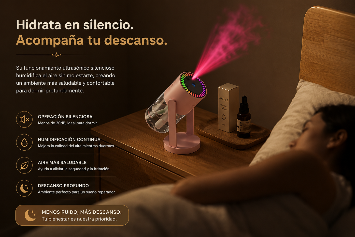 Starry Sky Ambient Light Humidifier