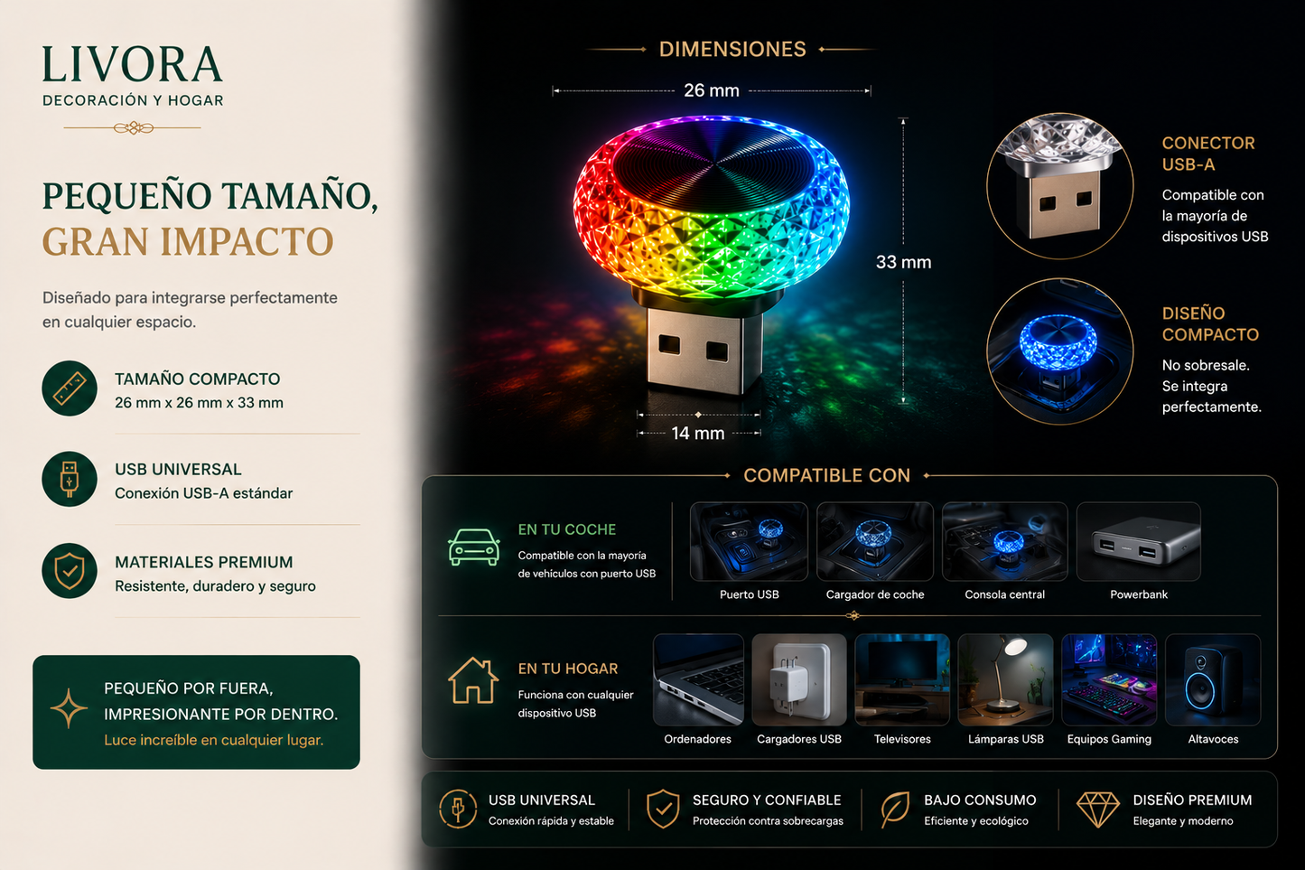 USB LED light
